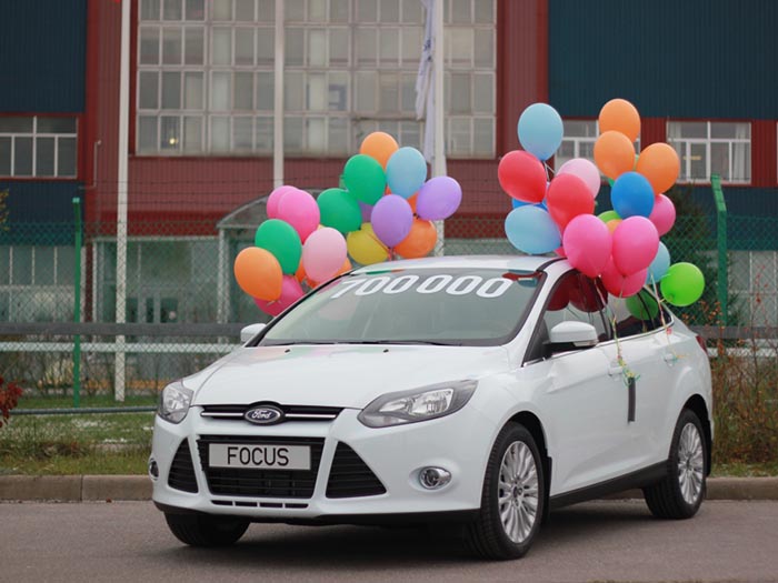 Российский завод Ford собрал 700-тысячный автомобиль